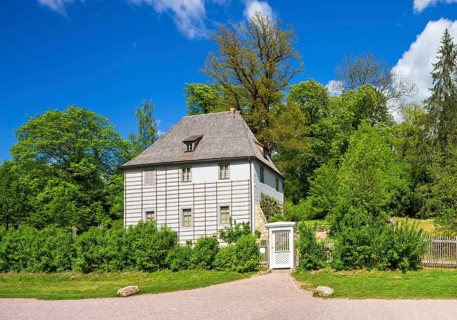 Goethe's garden house in the Park an der Ilm