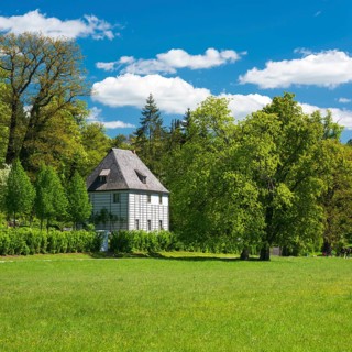 Goethe's garden house in the Park an der Ilm