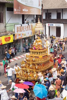 Songkran day parade 2016
