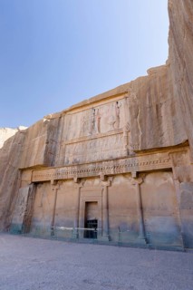 The tomb of Artaxerxes II in Persepolis