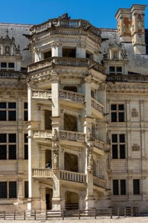 Spiral staircase of Chateau de Blois