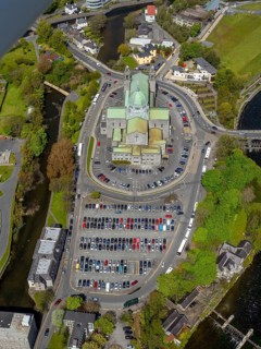 aerial view