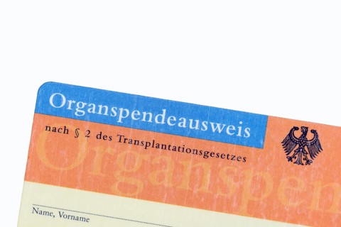 German donar card