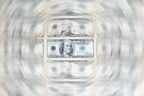 US dollar bills