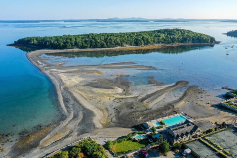 Bar Island Land Bridge