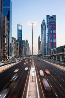 Traffic on the Sheikh Zayed Road