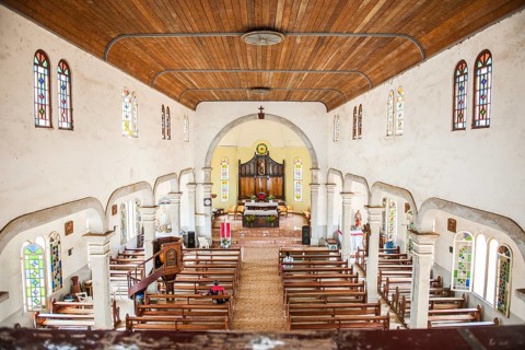 Historic Church of the Catholic Pallottines mission from the German colonial era