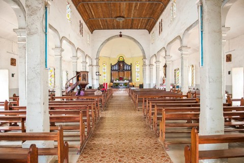 Historic Church of the Catholic Pallottines mission from the German colonial era