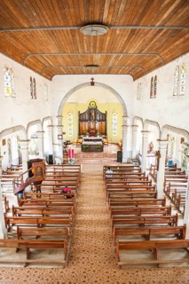Historic Church of the Catholic Pallottines mission from the German colonial era