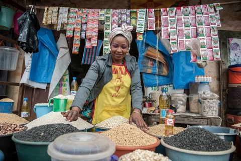 Saleswoman