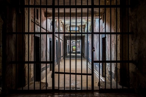 Prison cells from the time of dictatorship in the fortress