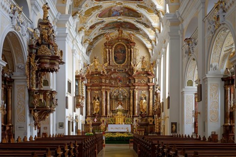 Chancel and high altar