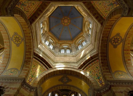 Vaulted ceiling of the Cathedral de la Major, Marseille