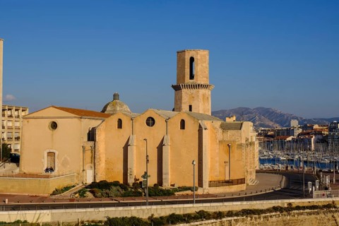 Church Eglise Saint Laurent of Fort Saint-Jean, Marseille