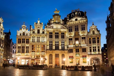 Guild houses on Grand Place