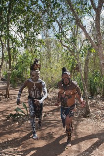 Mayas in war paint