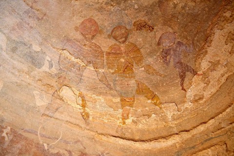 Neolithic rock painting