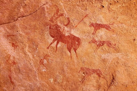 Neolithic rockart
