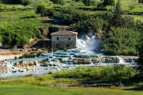 Hot springs of Saturnia Therme