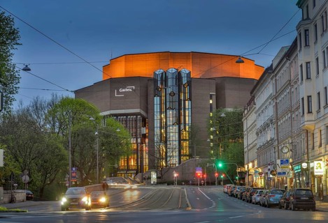 Gasteig at dusk