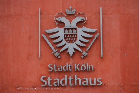 Coat of arms with double eagle