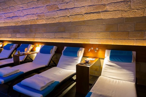 Sauna relaxation room