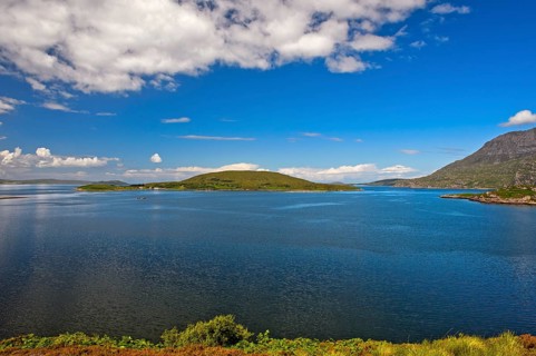 View from Loch Kanaird to Martin Island