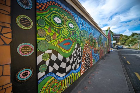Exterior facade of a house in Kawakawa