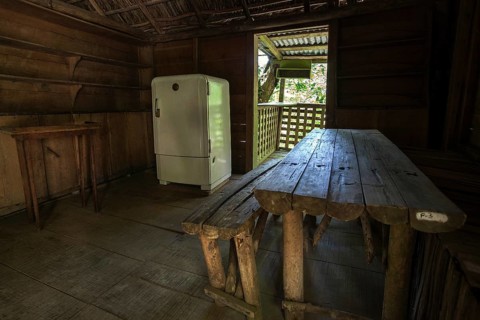 Casa de Fidel interior