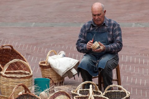 Basket weaver
