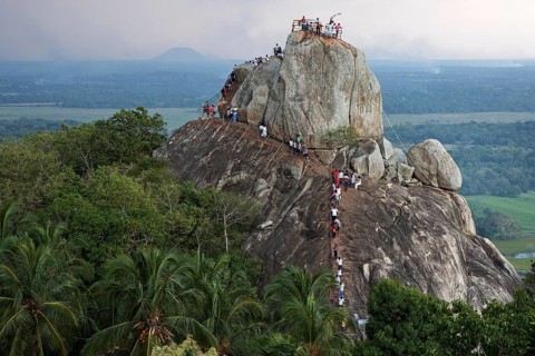 People on Rock of Invitation