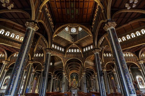 Interior view Cathedral