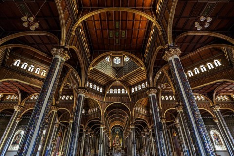 Interior view Cathedral