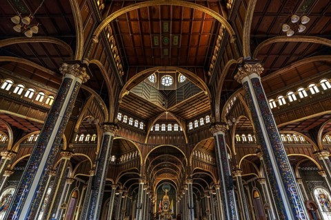 Interior view Cathedral