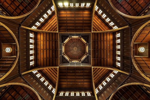 Interior view dome