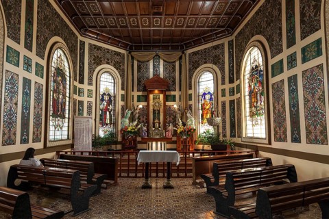 Interior view