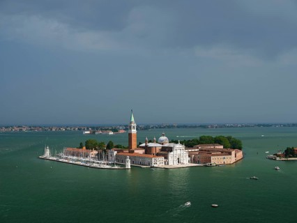 View on the church San Giorgio Maggiore