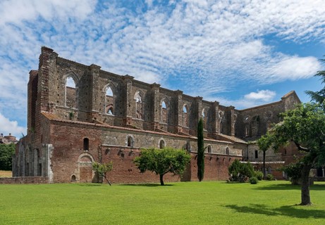 Ruins of former Cistercian Abbey of San Galgano
