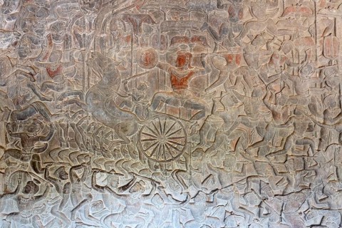 Stone relief