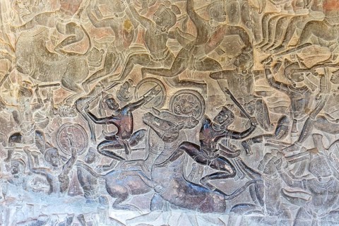 Stone relief
