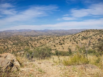 Dry hilly landscape