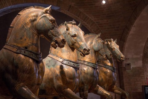 Quadriga of Saint Mark's Basilica in the Museo di San Marco