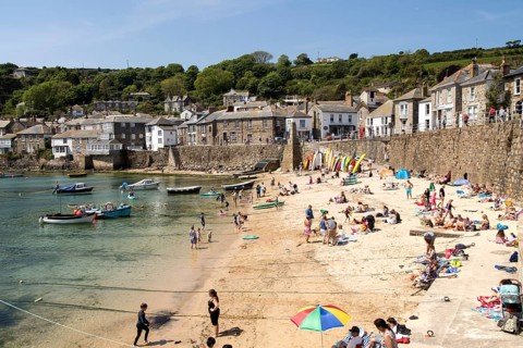 People on beach