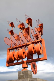 Wind chime or weather vane