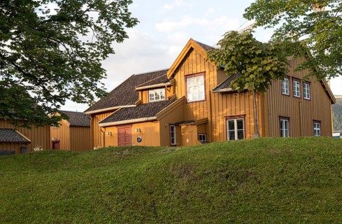 Oldest house in Tromso and former customs station