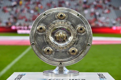Championship trophy of the first Bundesliga