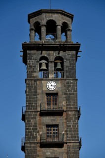 Belltower of the church Iglesia de Nuestra Senora de la Concepcion