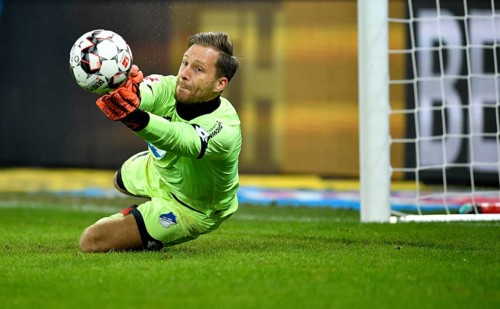 Goalkeeper Oliver Baumann TSG 1899 Hoffenheim