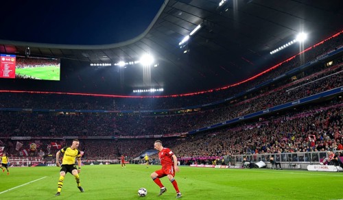 100th Bundesliga match between FC Bayern Munich and Borussia Dortmund