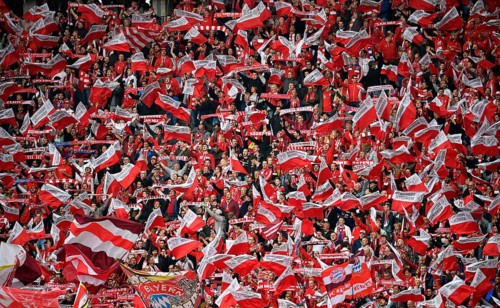 Fan Block FC Bayern Munich